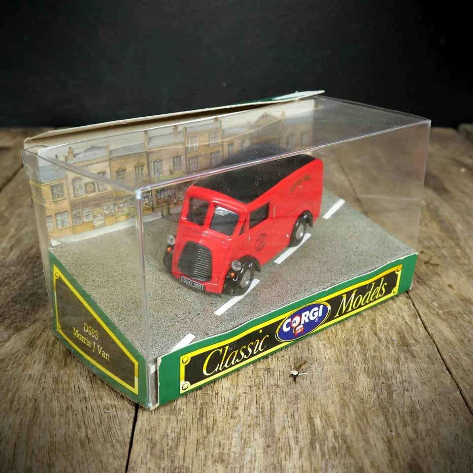 Corgi Morris J Van Bundle, Royal Mail/Post Office, 1/43, Boxed, Made in Britain