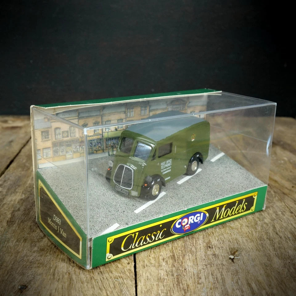 Corgi Morris J Van Bundle, Royal Mail/Post Office, 1/43, Boxed, Made in Britain