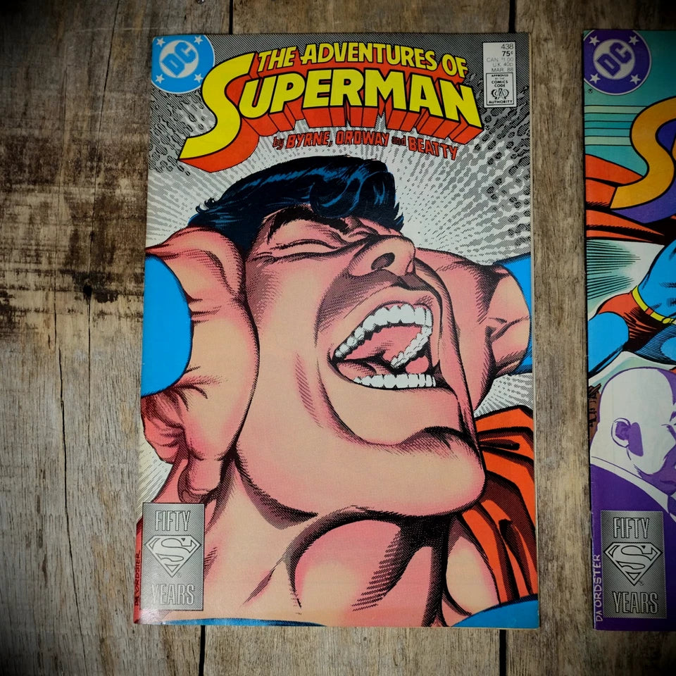DC Comic, Superman #436, 437, 438, 1988
