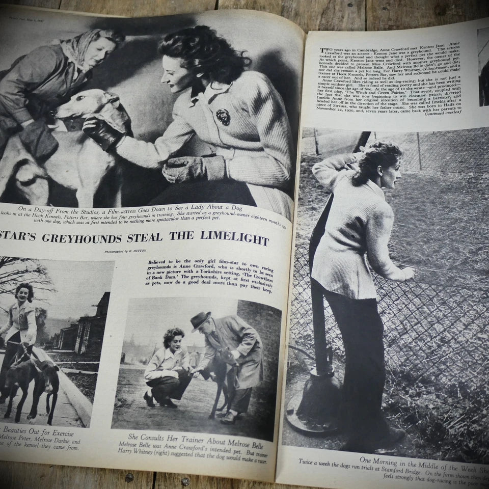 Picture Post 3 May 1947 Christian Commando-Bert Hardy, Lady of Peace
