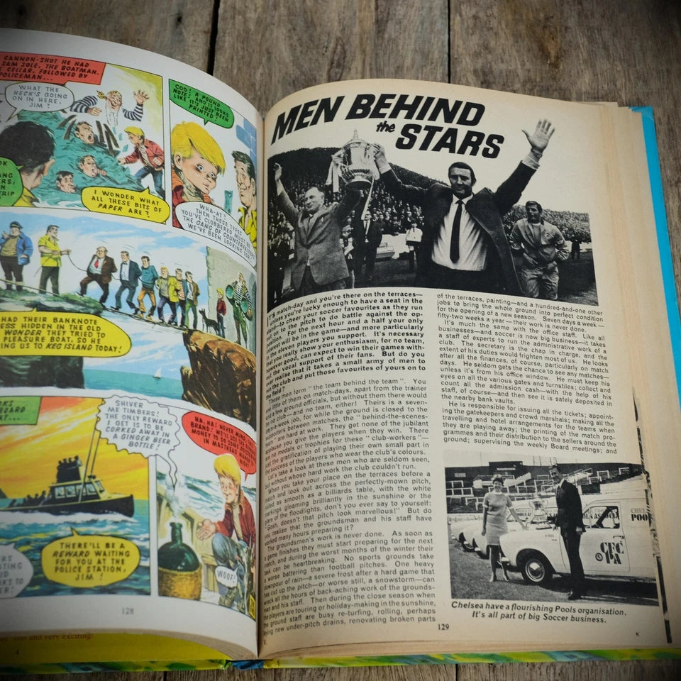 Valiant Annual 1972, Vintage British Hardcover Comic Book