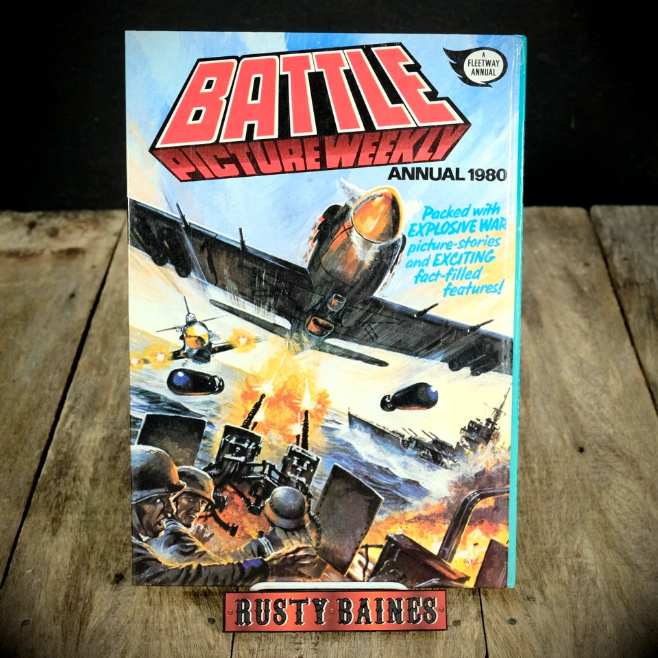 Battle Picture Weekly Annual 1980, Vintage British Fleetway Comic Hardcover
