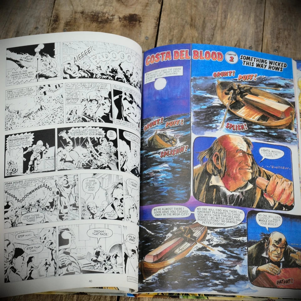 Judge Dredd Annual 1989, Fleetway Comic Hardcover