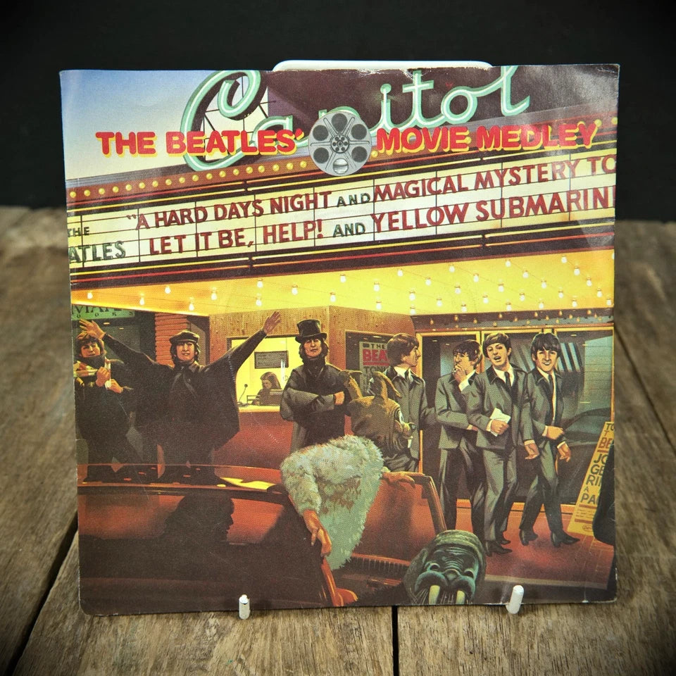 Record 7" Single: The Beatles, Movie Medley, Magical Mystery Tour