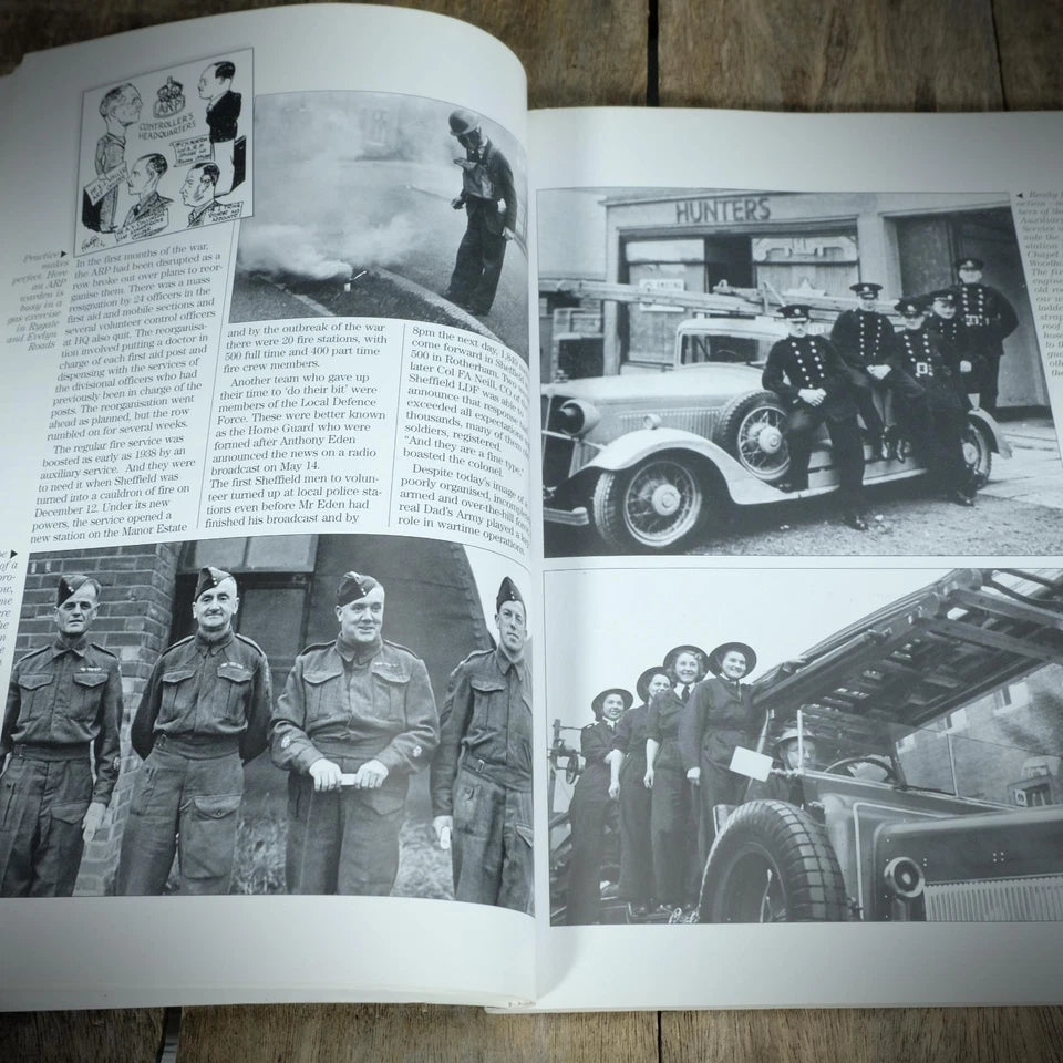 Sheffield Blitz, WW2 Home Front, 2000, Paul License, Softcover