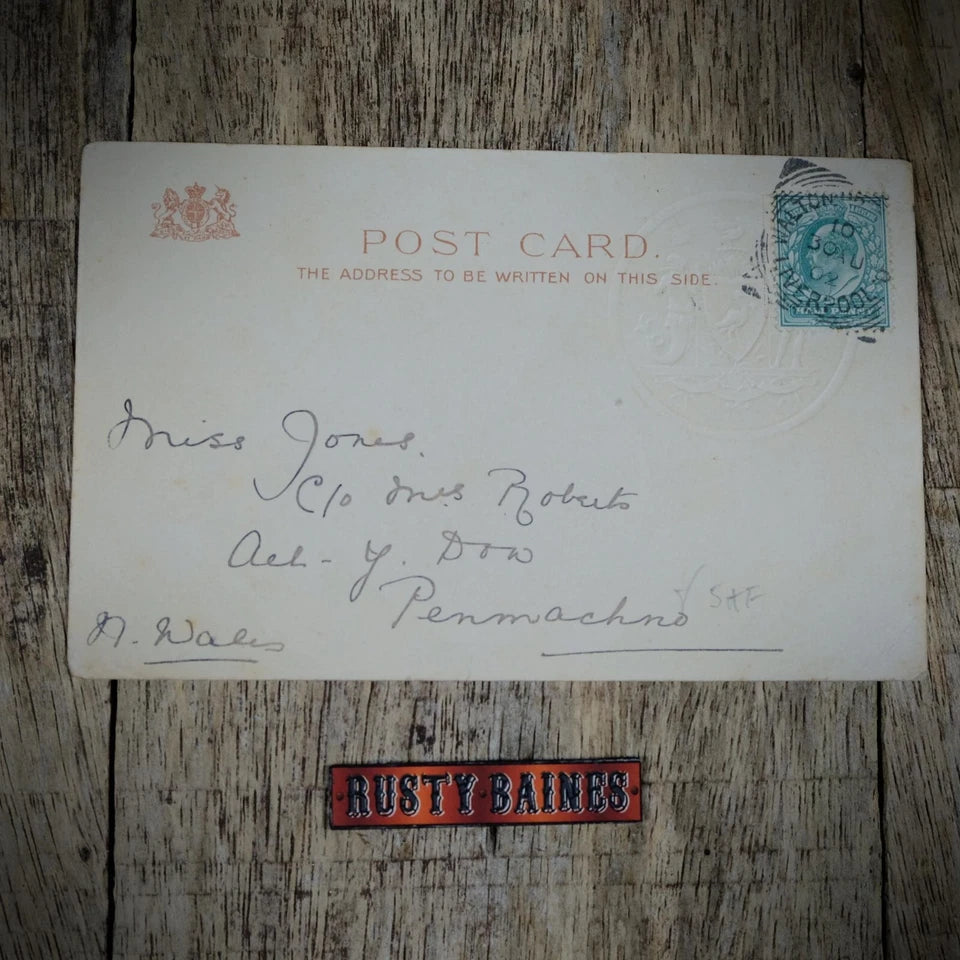 Postcard, Liverpool Chromo Coat of Arms, Shipping Interest 1902 Printed