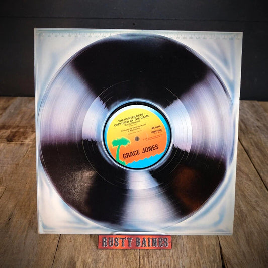 Record 12" Single, Grace Jones, The Hunter Gets Captured by the Game
