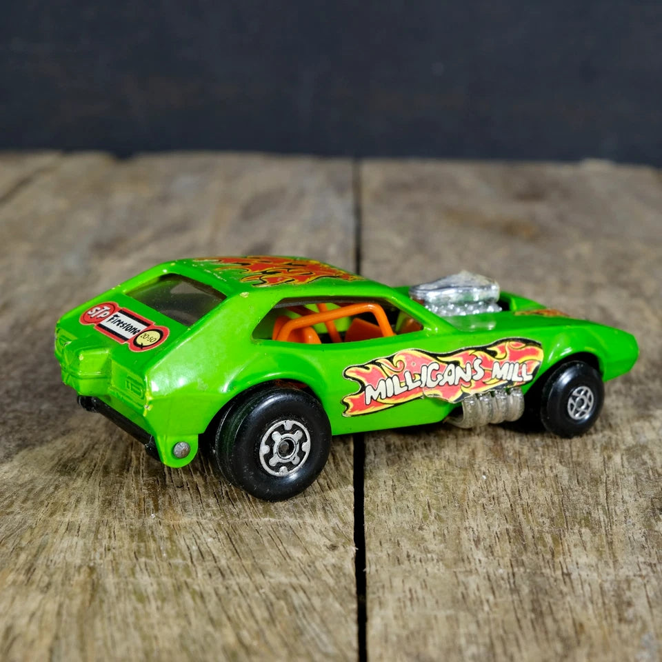 Vintage Matchbox Speed Kings K-39 Milligan's Mill Camaro Dragster, No Box