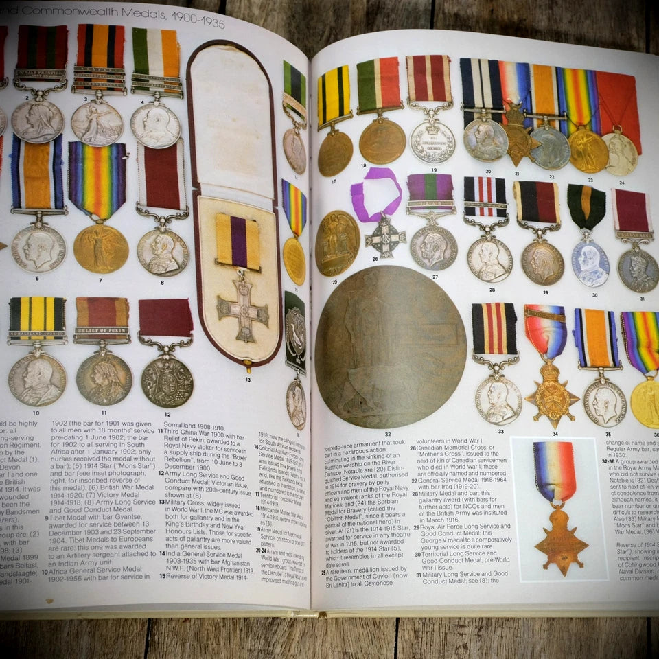 Military Collectables, Militaria Badges Caps Medals Postcards Etc. Hardback