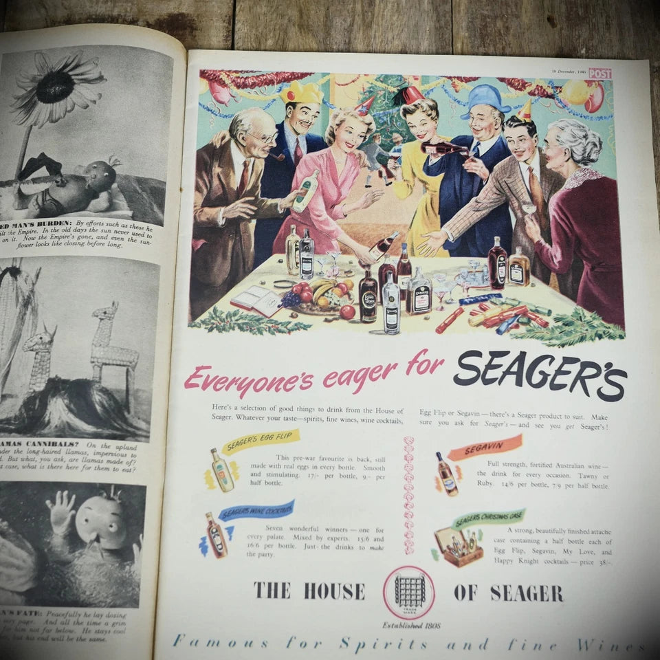 Picture Post 10 December 1949 Elizabeth Chat-Toys, Charles Hewitt-Wooden Horse
