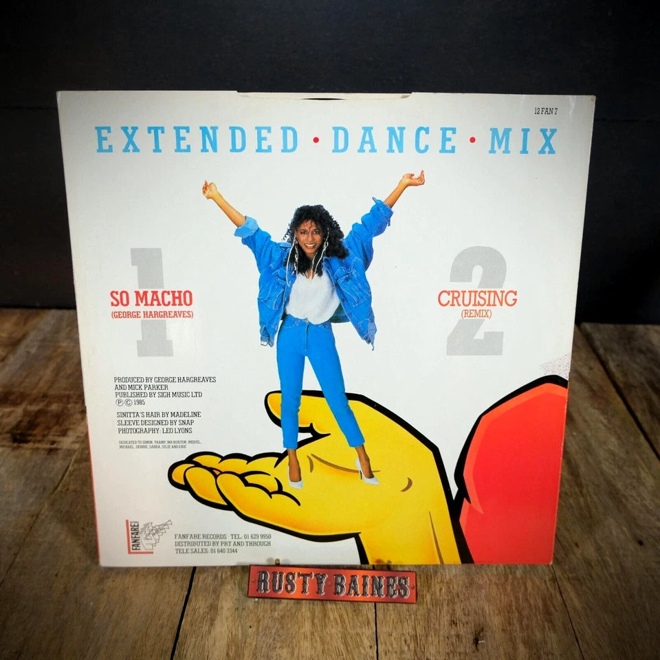 Record 12" Single x2, Sinitta, GTO/So Macho