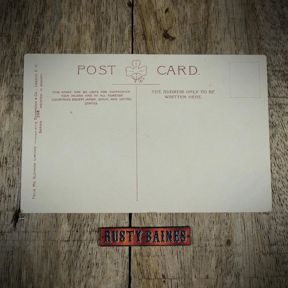 Postcard, Felix Glennon Comic, The Joy of Being Naughty, Flirting