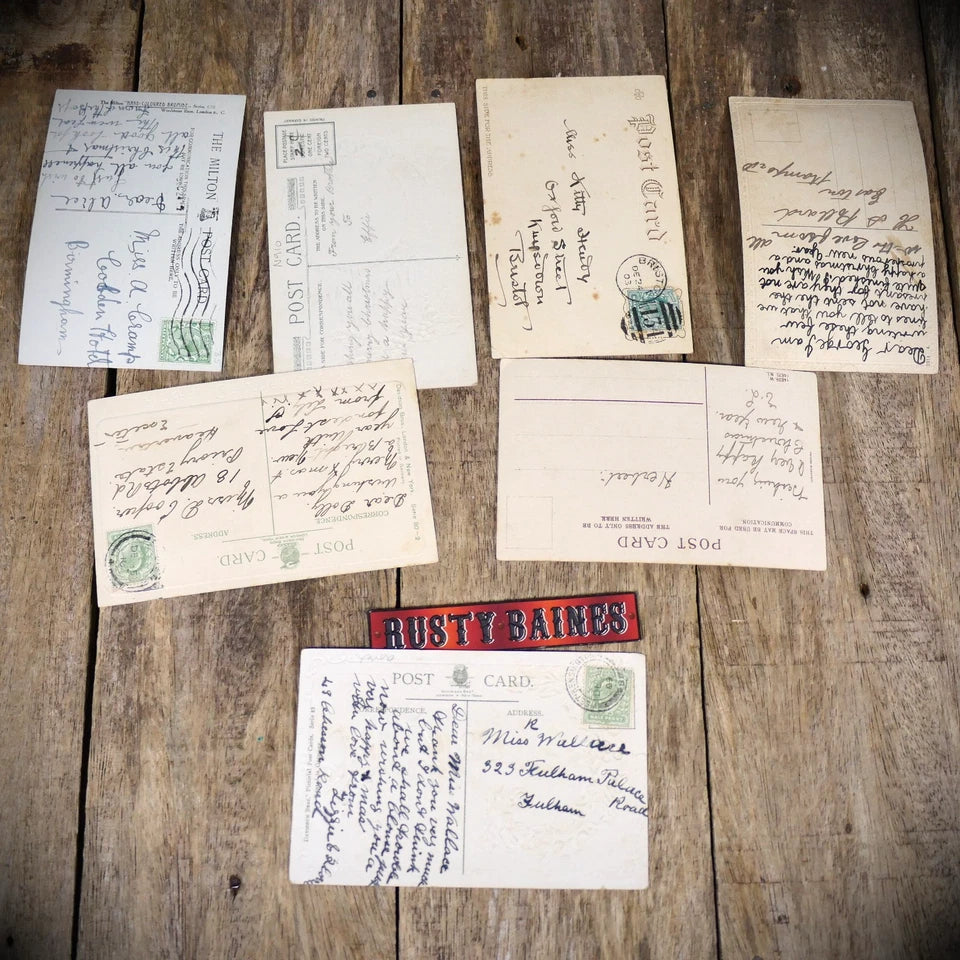 Postcard Bundle, Christmas Greetings, Some Chromo Litho