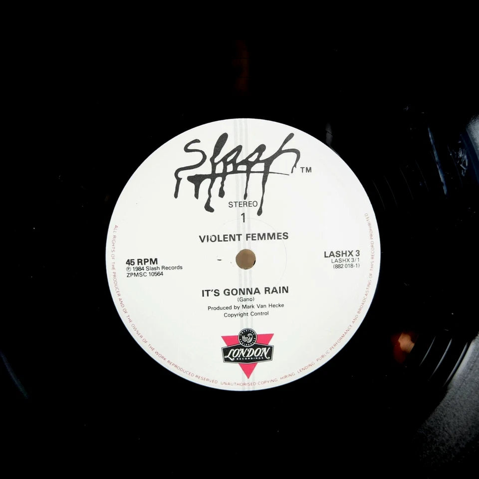 Record 12" Single, Violent Femmes, It's Gonna Rain