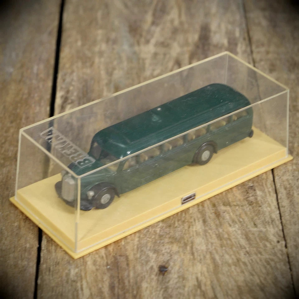 Brekina Mercedes-Benz Coach Bus, West German, Green Plastic