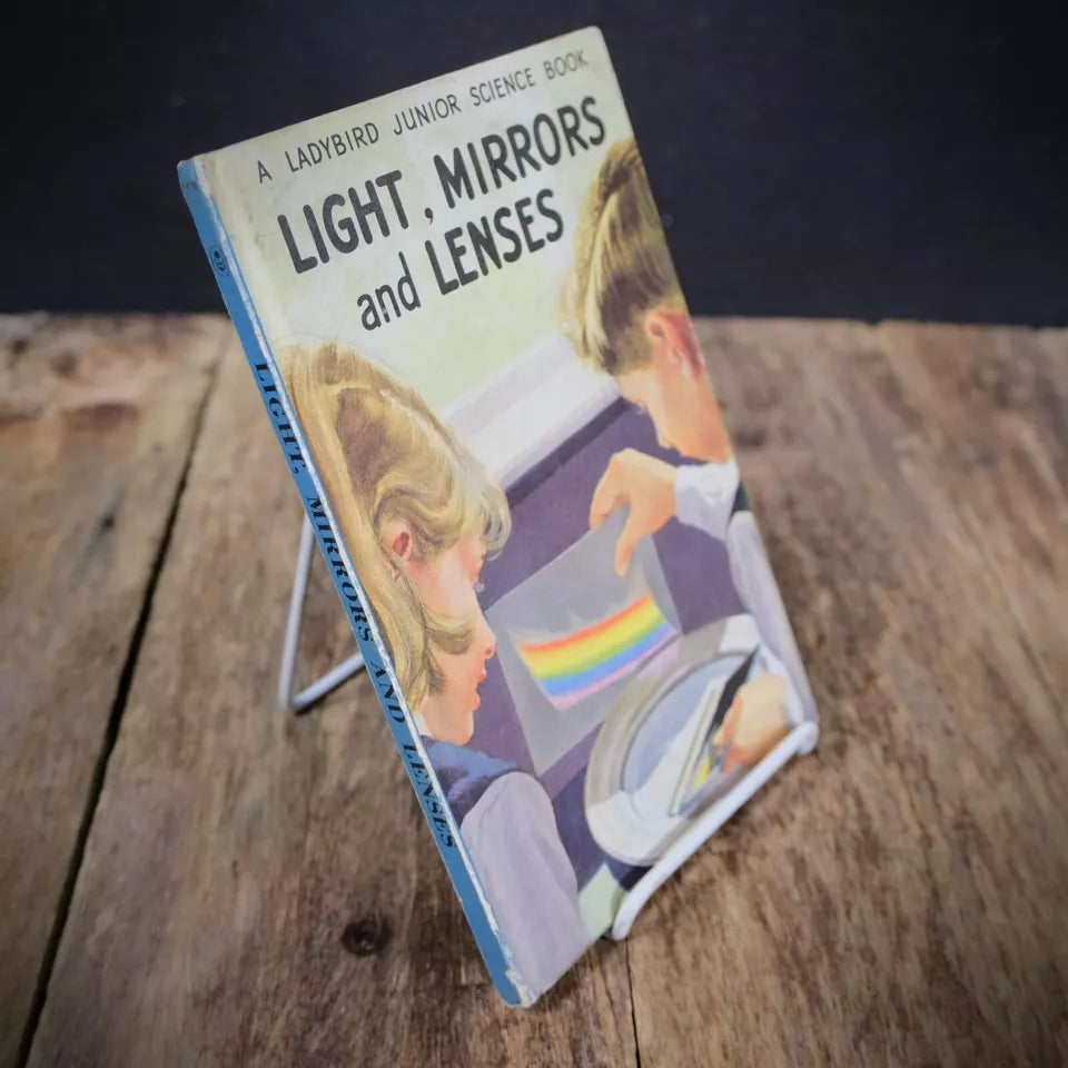 Vintage Ladybird Book, Junior Science, Light, Mirrors and Lenses, Matt, 2'6