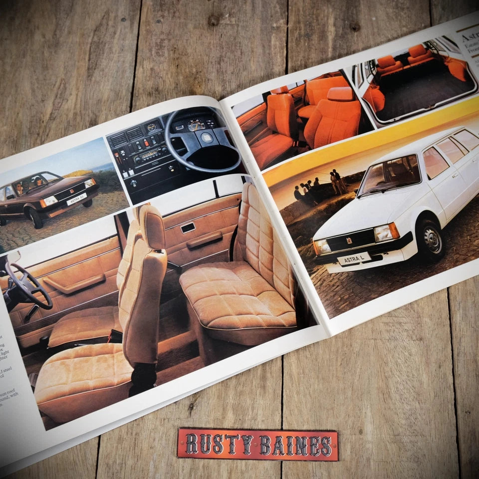 Car Brochure, Vauxhall Range 1981, Royale, Viceroy, Astra, Carlton, Cavalier