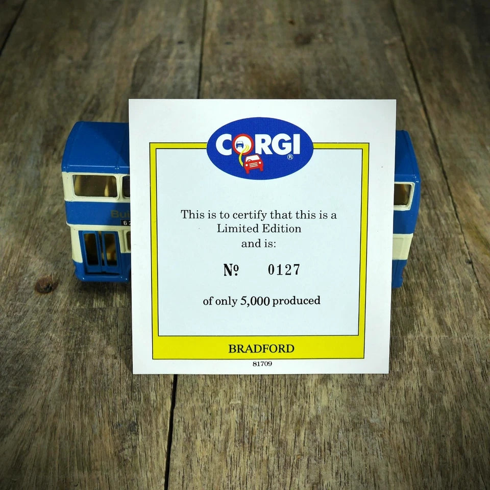 Corgi Yorkshire Rider Bus, Bradford, Limited Edition, Boxed