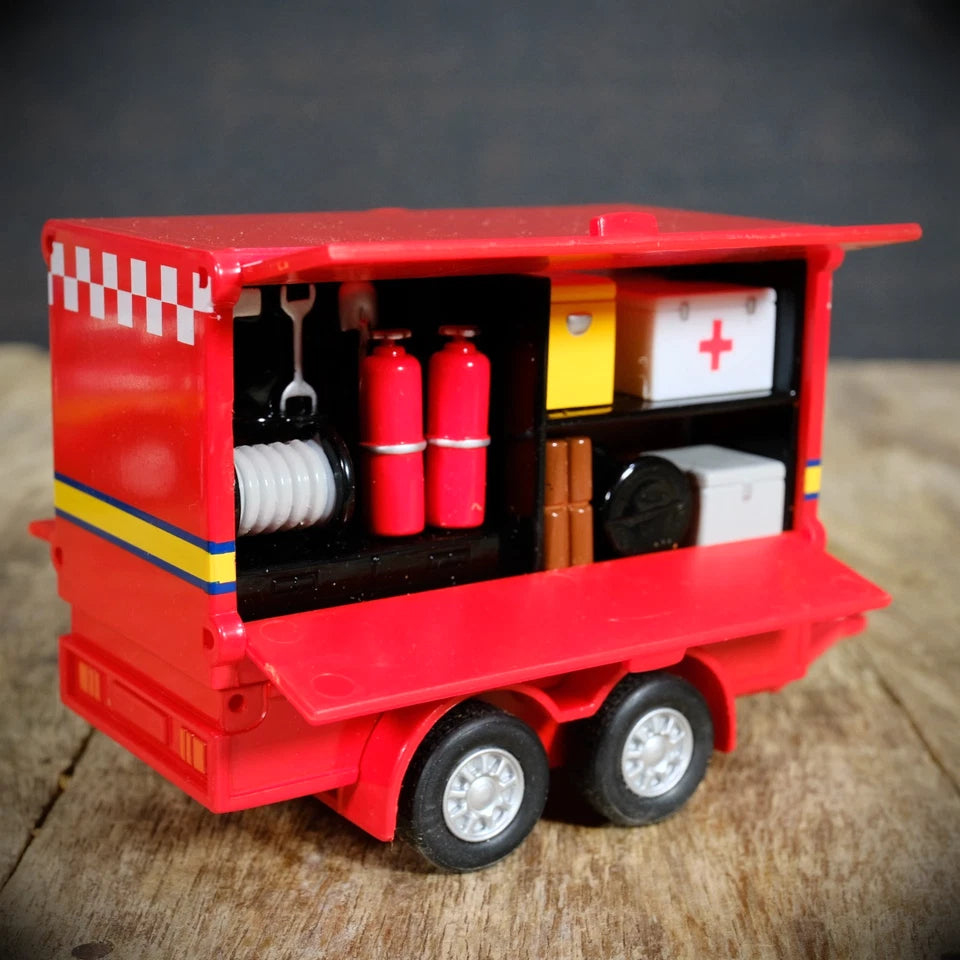 Unbranded Range Rover L322 Fire & Rescue Vehicle and Trailer, Unboxed