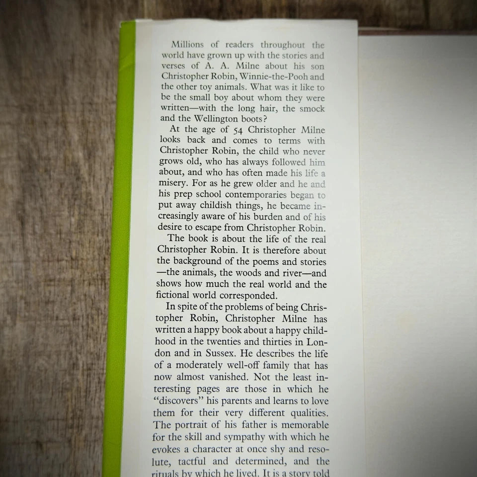 The Enchanted Places, Christopher Milne, 1975 Hardcover