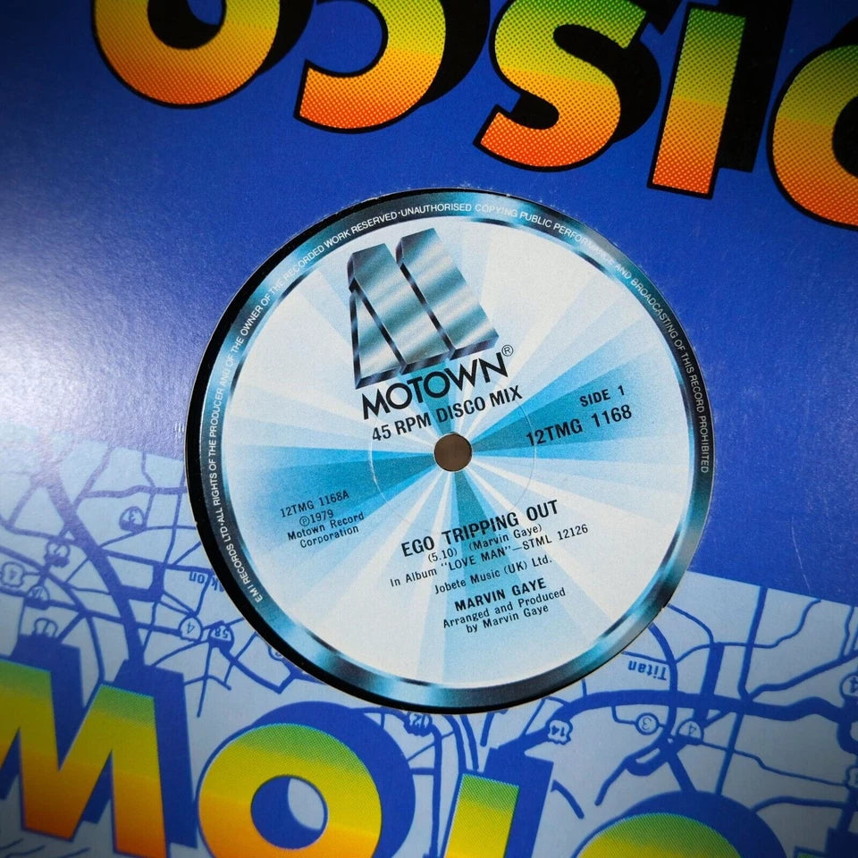 Record 12" Single, Marvin Gaye, Ego Tripping Out, Demo