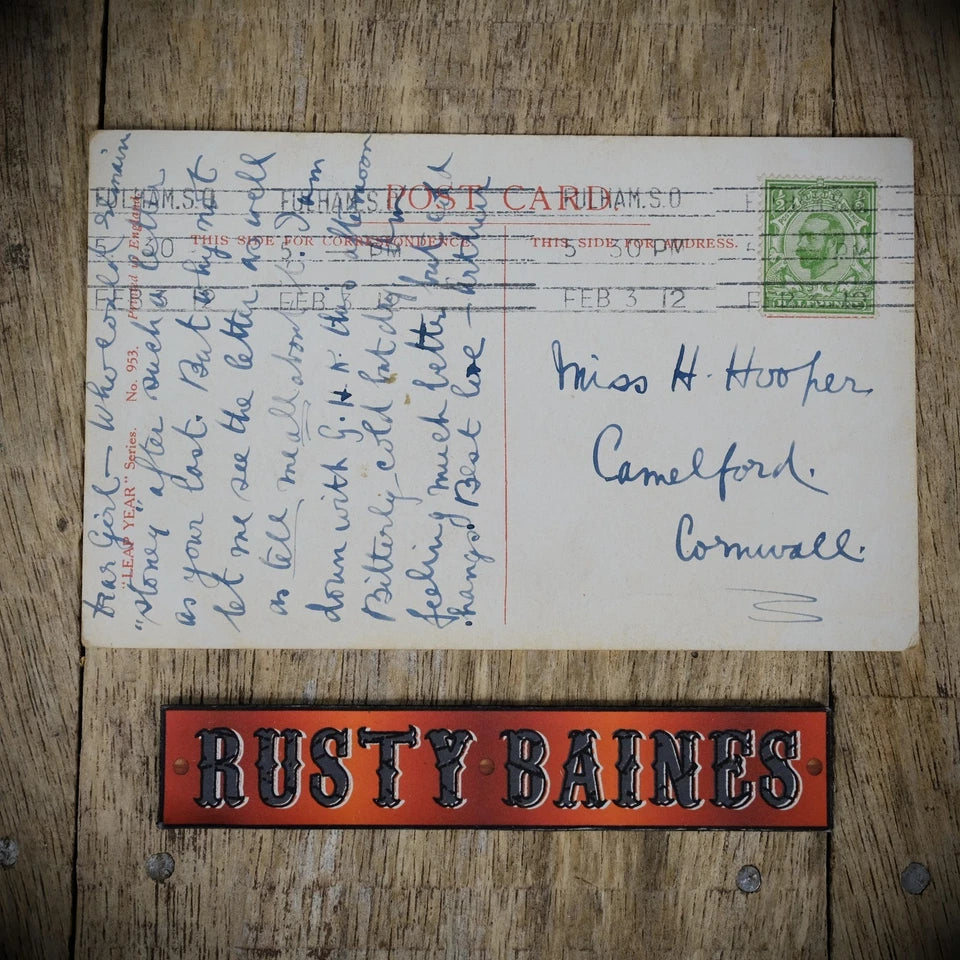 Postcard, Comic, Fred Spurgin, Leap Year, Flirting Flapper Girl Romance