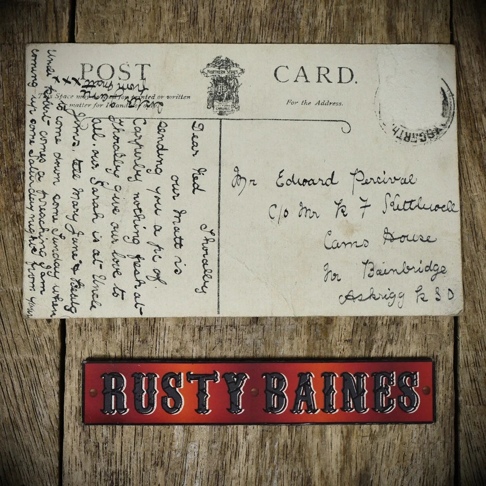Postcard, Carperby Wensleydale Yorkshire Dales, Early 1900s, Printed