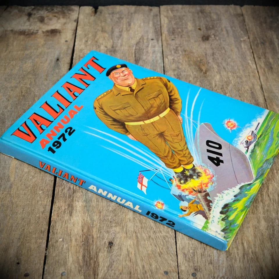 Valiant Annual 1972, Vintage British Hardcover Comic Book