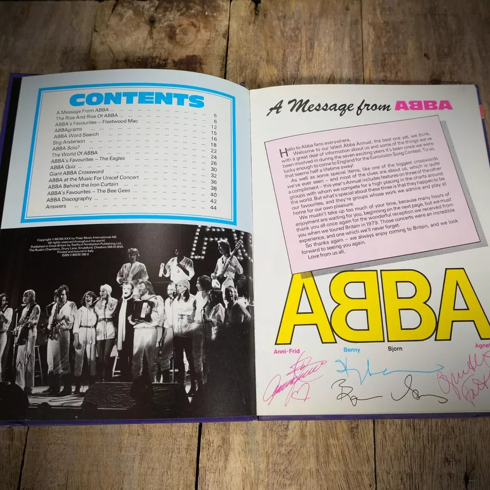 Abba Annual 1981 Hardcover