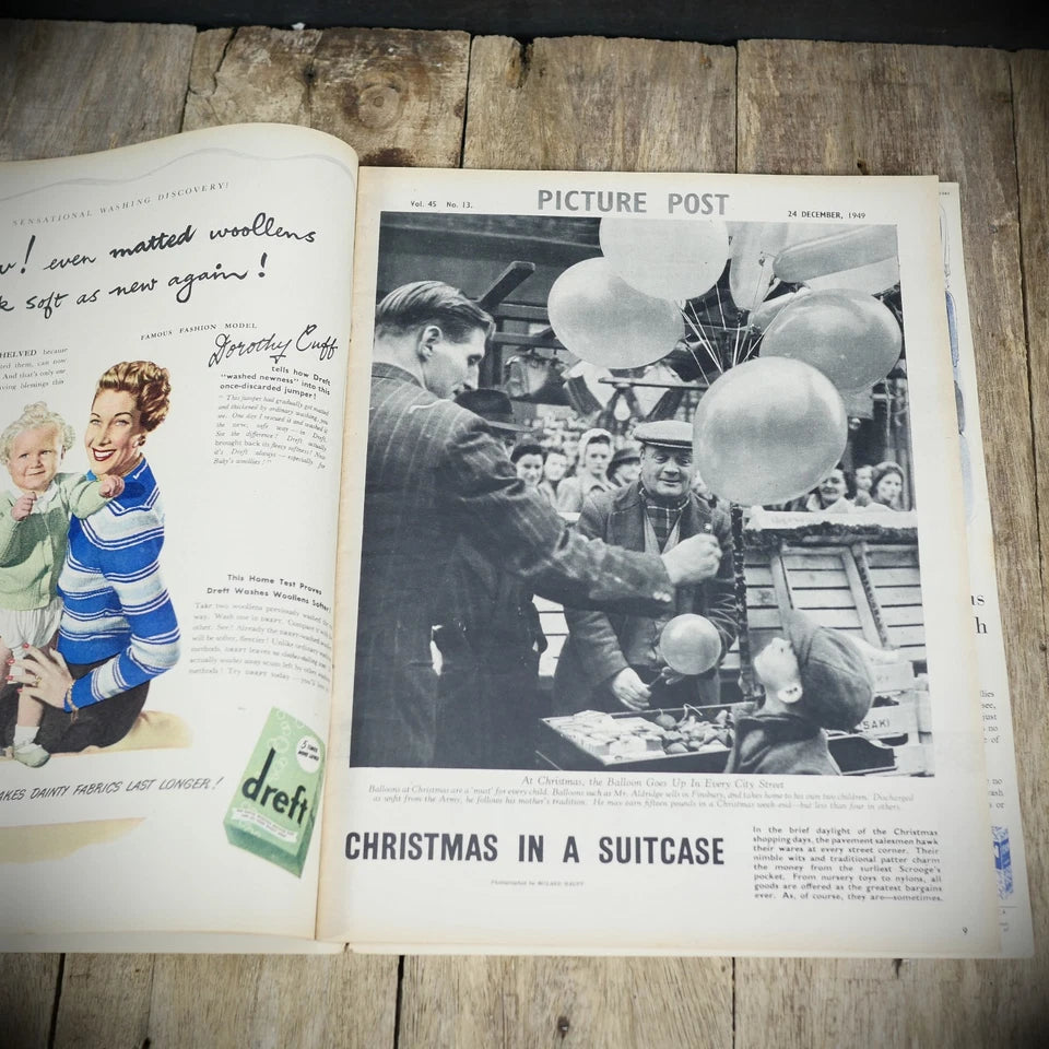 Picture Post 24 December 1949 JWomen's Army in Germany, Sheffield Fishing