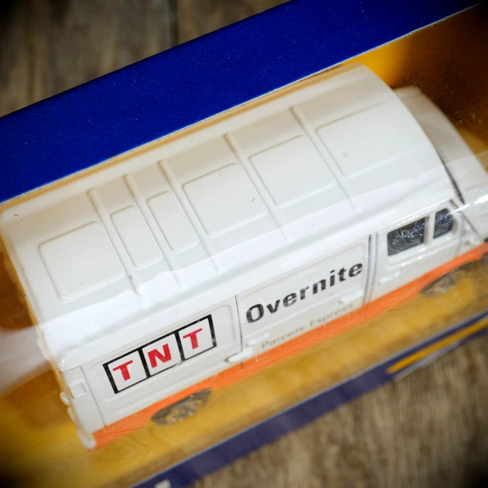 Corgi Mercedes 207D Van, TNT Parcel Courier, White/Orange, Boxed, Made in UK