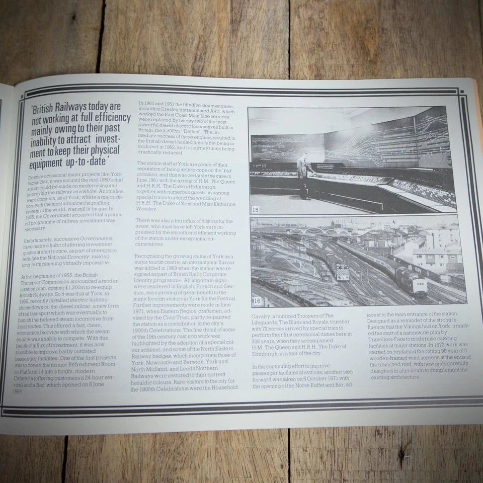 This is York, The Story of a Station, Stuart Rankin, 1984 Stapled Booklet