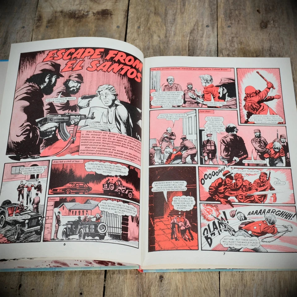 Victor Annual 1984, Vintage British D C Thomson Comic Hardcover