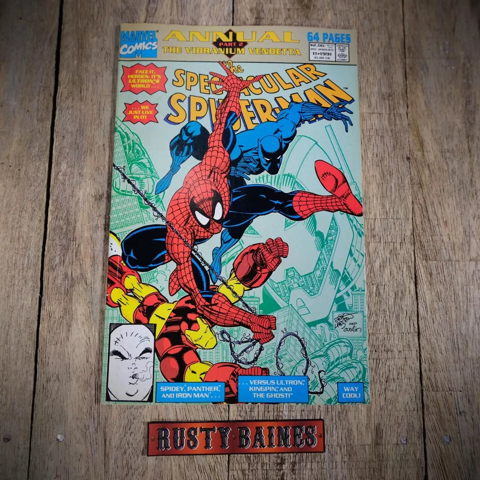 Marvel Comic The Spectacular Spider Man #11 1991