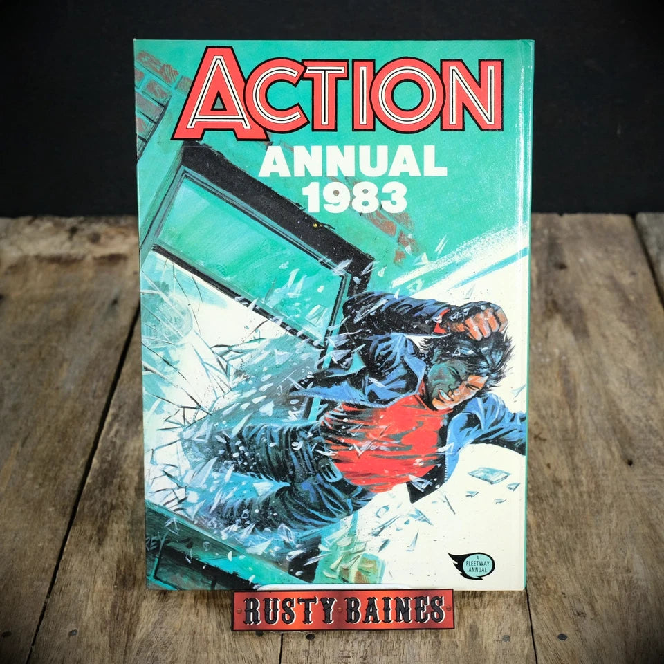 Action Annual 1983, Vintage British Fleetway Comic Hardcover