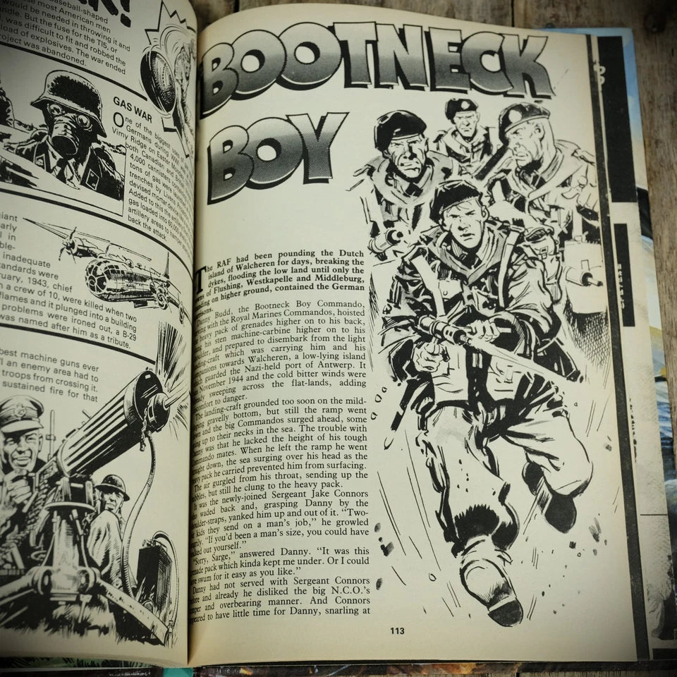 Battle Picture Weekly Annual 1980, Vintage British Fleetway Comic Hardcover