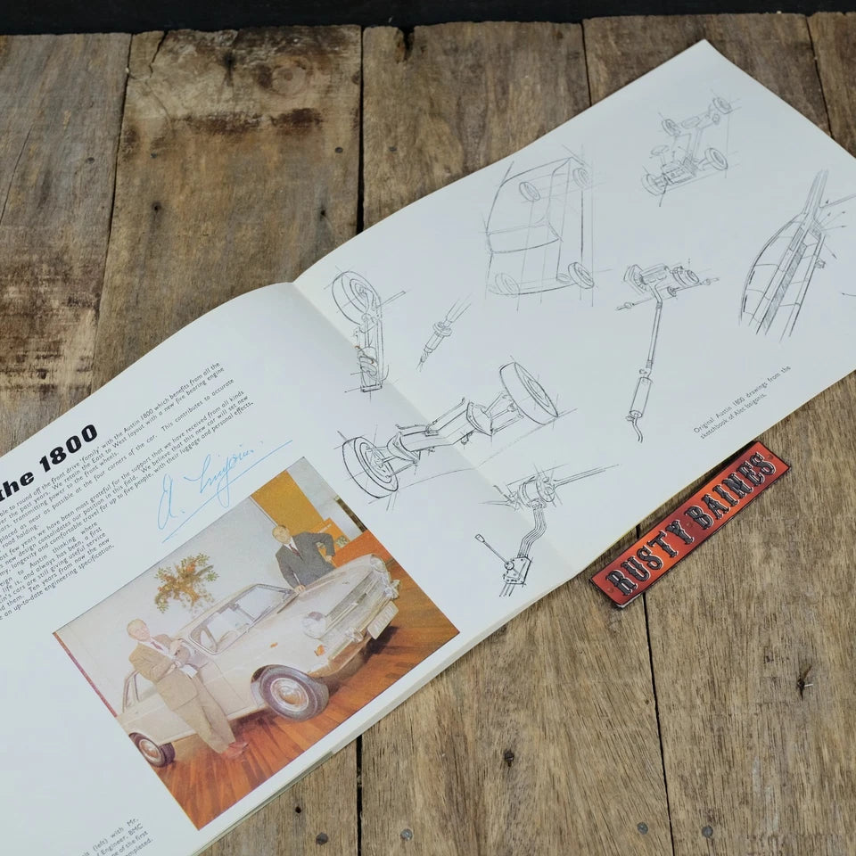 Original Car Brochure, Austin 1800 Pininfarina #2267