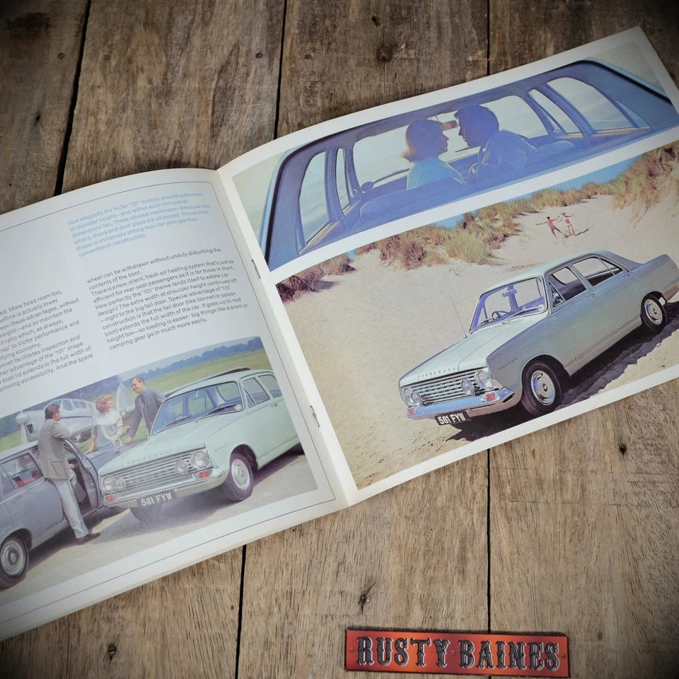 Car Brochure, Vauxhall 1964 Range 101 Victor, Viva, 3,3 Velox Cresta, VX4/90