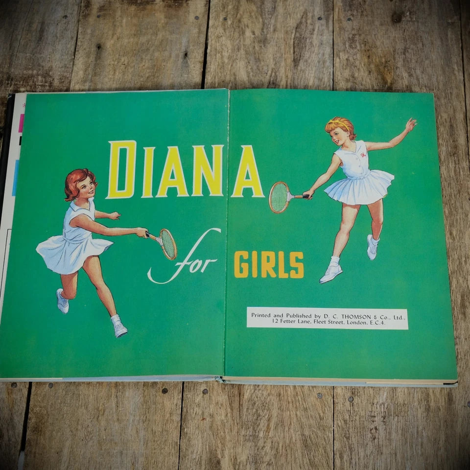 Diana for Girls Annual 1966, Hardcover, Fashion, Jane Model Miss, Ponies, Ballet