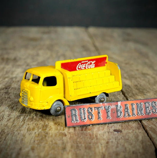 Original Vintage Matchbox/Lesney Karrier Bantam Coca Cola Delivery Truck, No Box