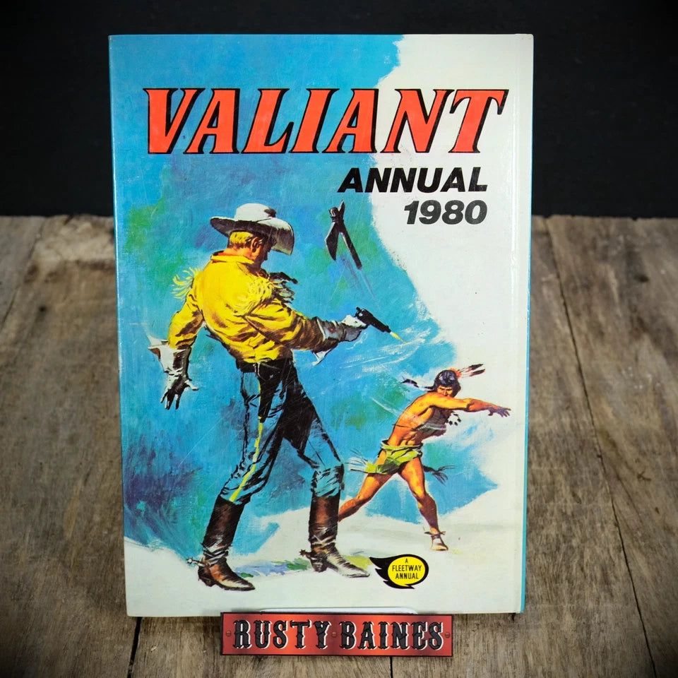 Valiant Annual 1980, Vintage British Hardcover Fleetway Comic Book