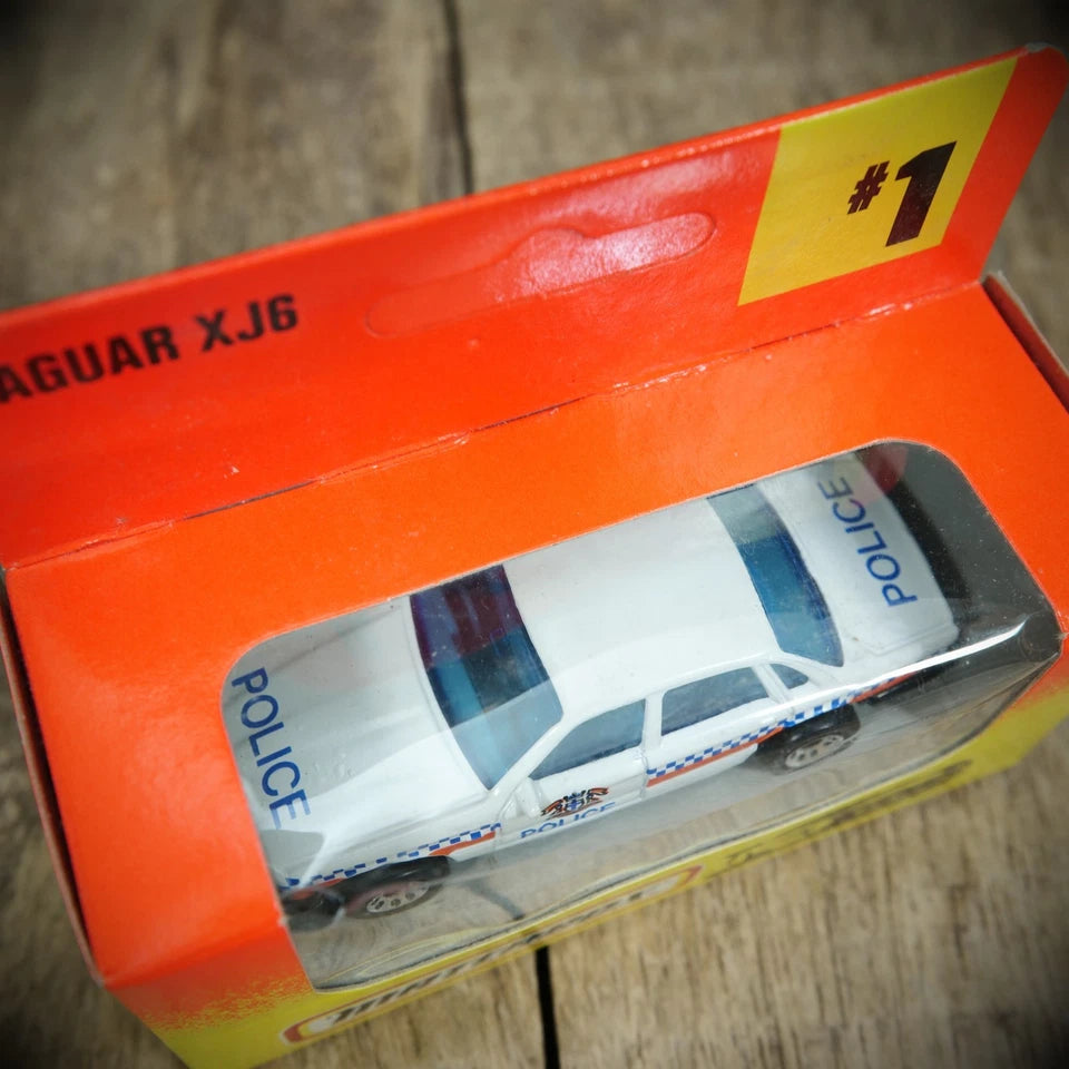 Matchbox, Sealed Box, MB244 #1 Jaguar XJ6 Police Car