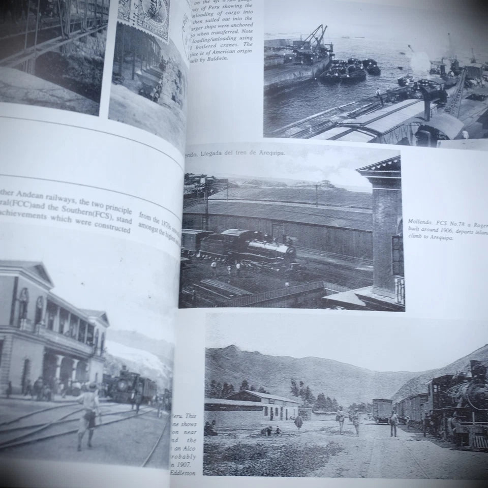 Railways of Latin America in Historic Postcards, Caribbean, West Indies Etc.