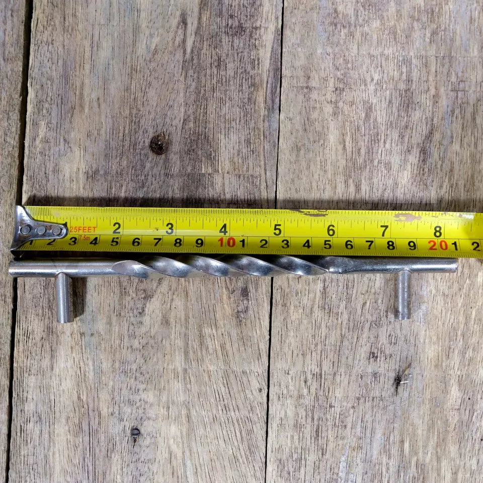 Cupboard Drawer Handles, Upcycle Vintage Industrial Drill Bit Tool Style x15
