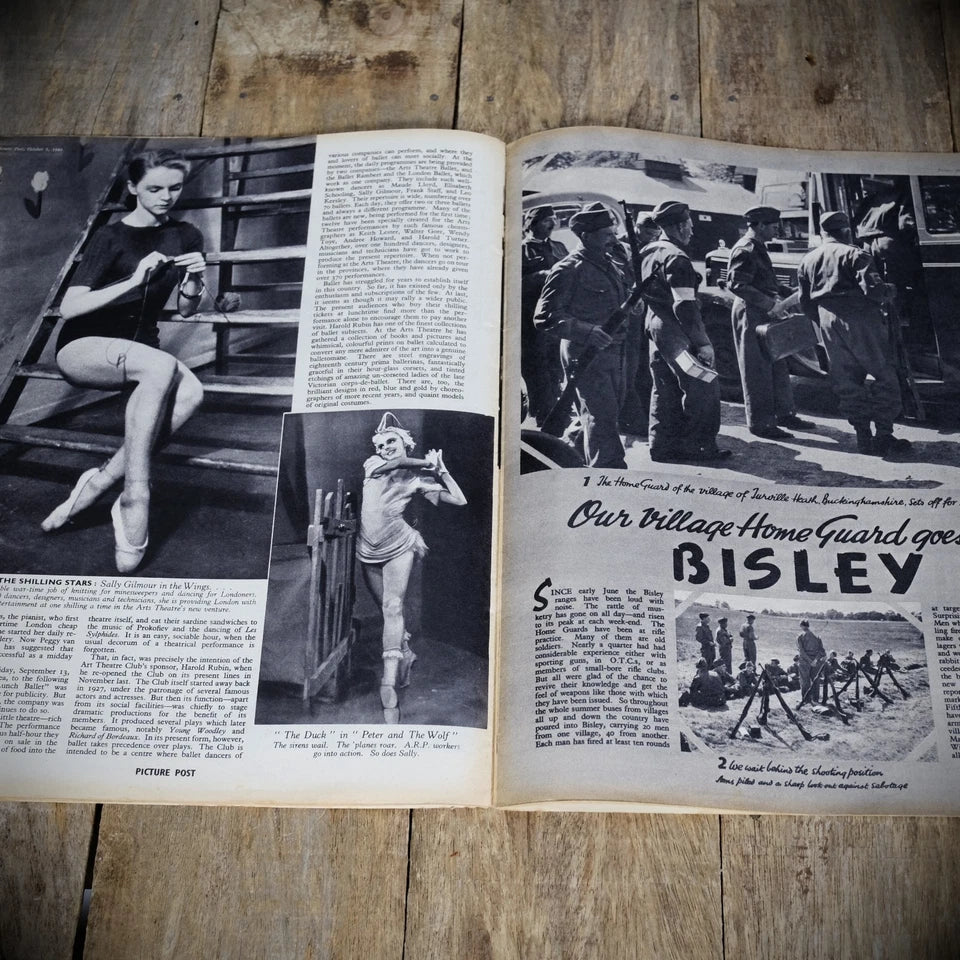 Picture Post WW2 Issue October 5th 1940 Lord Lothian, Ballet, War Diary