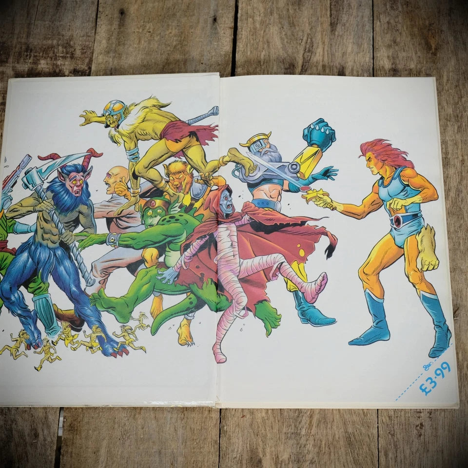 Thundercats Annual, Published 1990, Marvel, Cult Children's TV, Hardcover