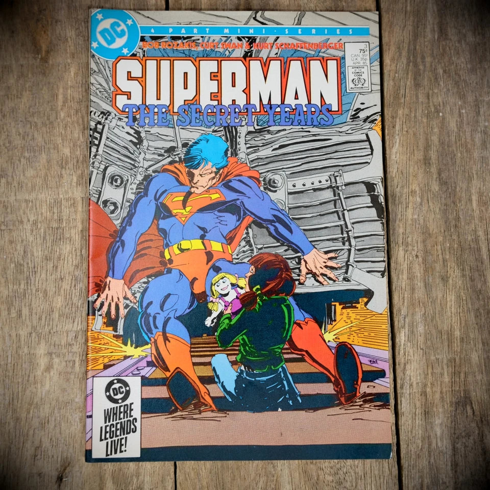 Comic Bundle, DC Superman The Secret Years #1-2-3