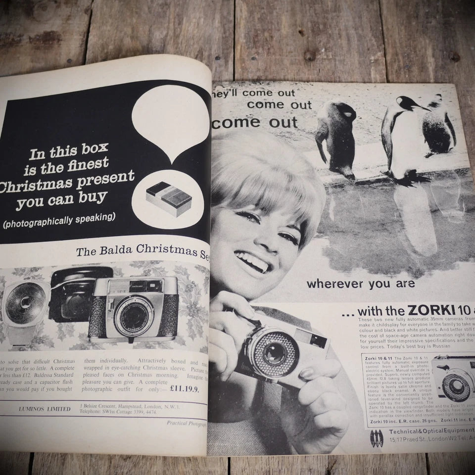 Vintage Practical Photography Magazine November 1965