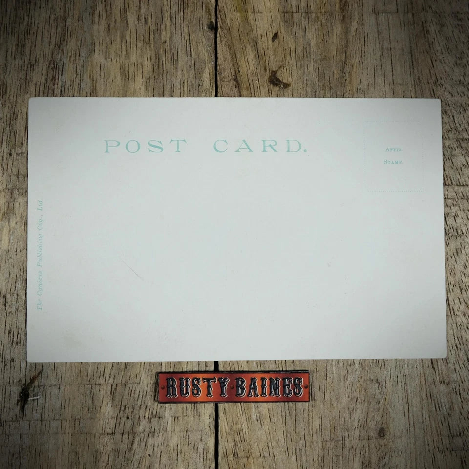 Postcard, Cynicus Humour, Cupid, Wedlock Marriage Chain Locket