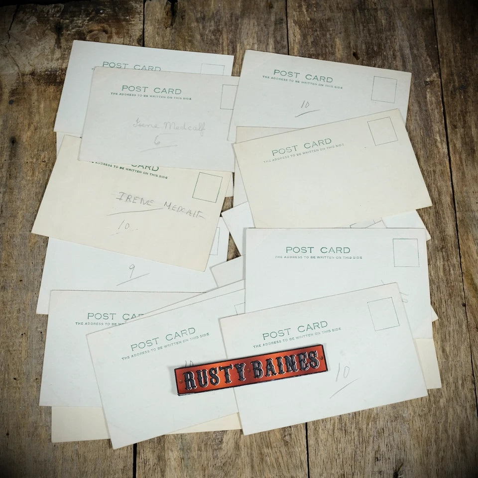 Unusual Bundle of Hand-Painted/Drawn One-Off Religious Postcards x18